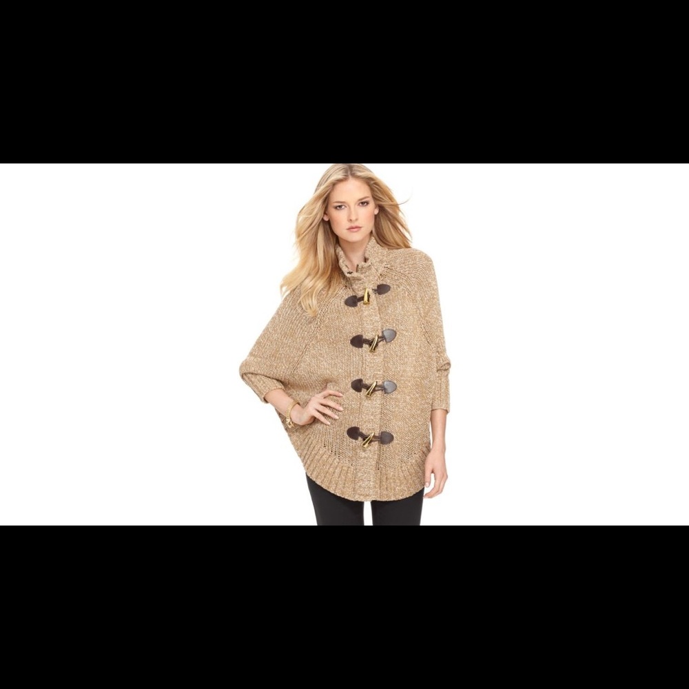 Michael Kors Cape Toggle Cardigan